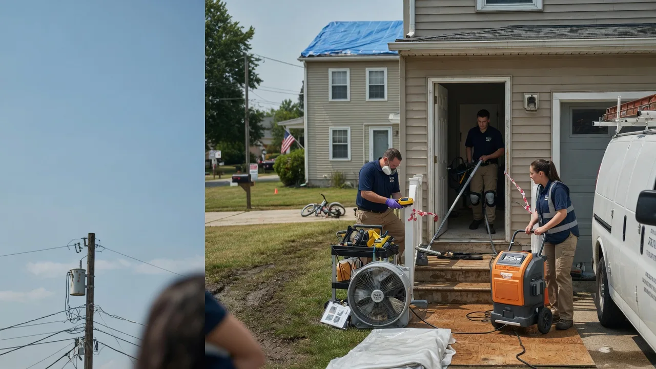 Water Damage Repair in Edenville, MI near me